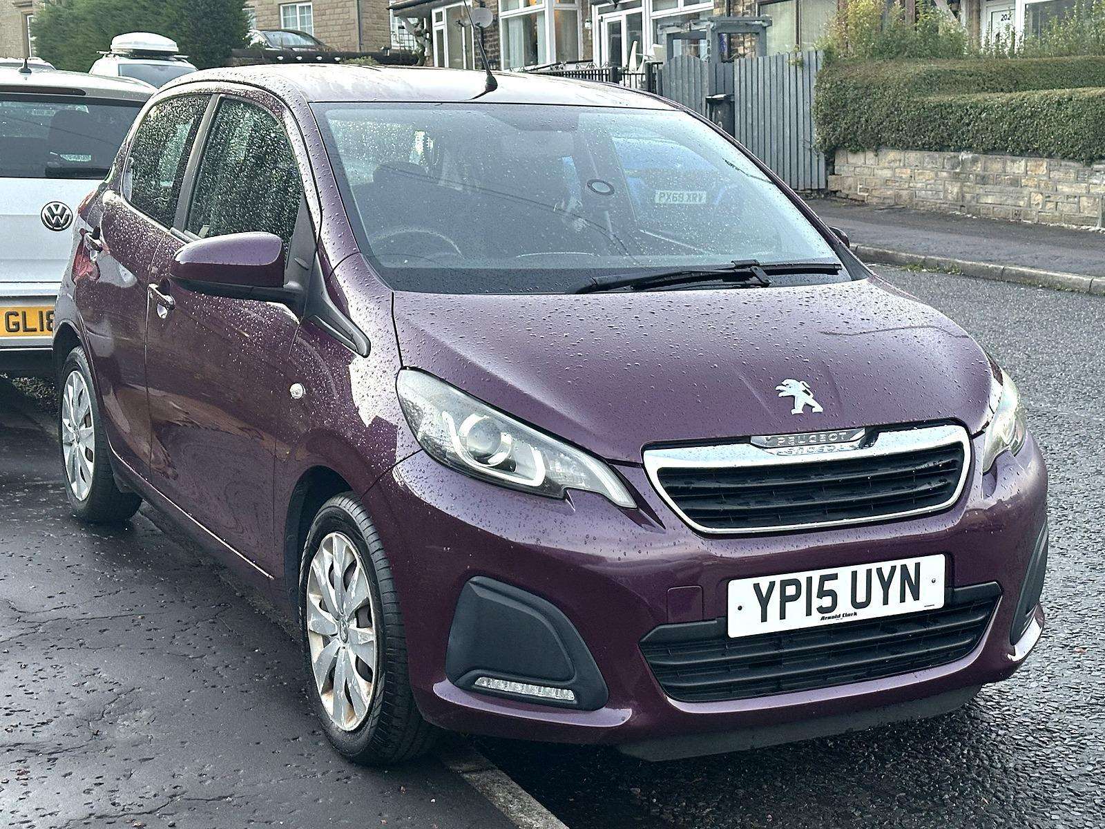 A 2015 PEUGEOT 108 1.0 VTi Active Hatchback 5dr Petrol Manual Euro 5 Euro 5 (68 ps) A 2015 PEUGEOT 108 1.0 VTi Active Hatchback 5dr Petrol Manual Euro 5 Euro 5 (68 ps)