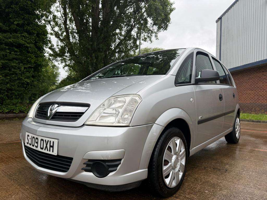 2009 VAUXHALL MERIVA 2009 VAUXHALL MERIVA