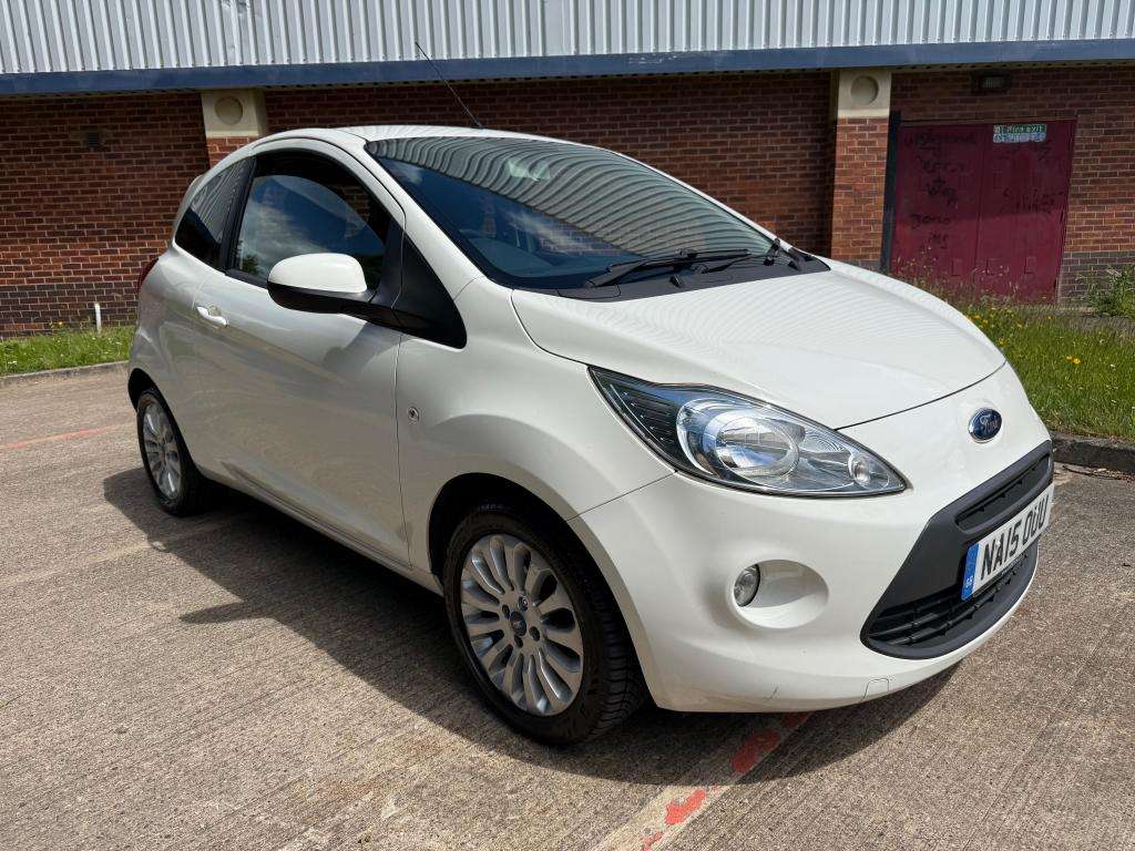 A 2015 FORD KA Zetec A 2015 FORD KA Zetec