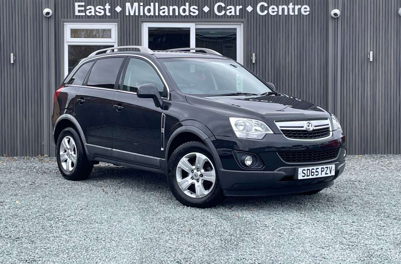 2015 VAUXHALL ANTARA 2015 VAUXHALL ANTARA