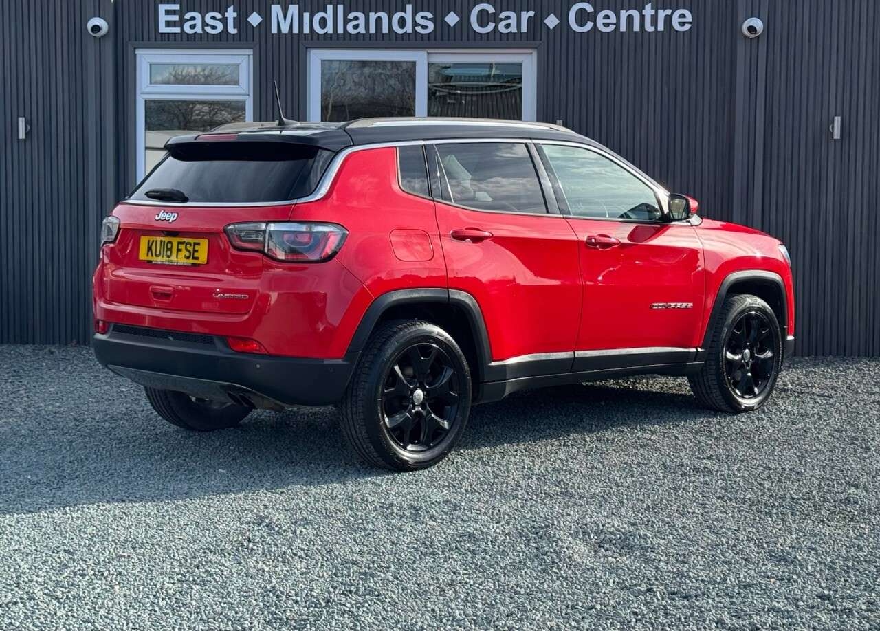 A 2018 JEEP COMPASS 1.4T MultiAirII Limited SUV 5dr Petrol Manual Euro 6 (s/s) (140 ps) A 2018 JEEP COMPASS 1.4T MultiAirII Limited SUV 5dr Petrol Manual Euro 6 (s/s) (140 ps)