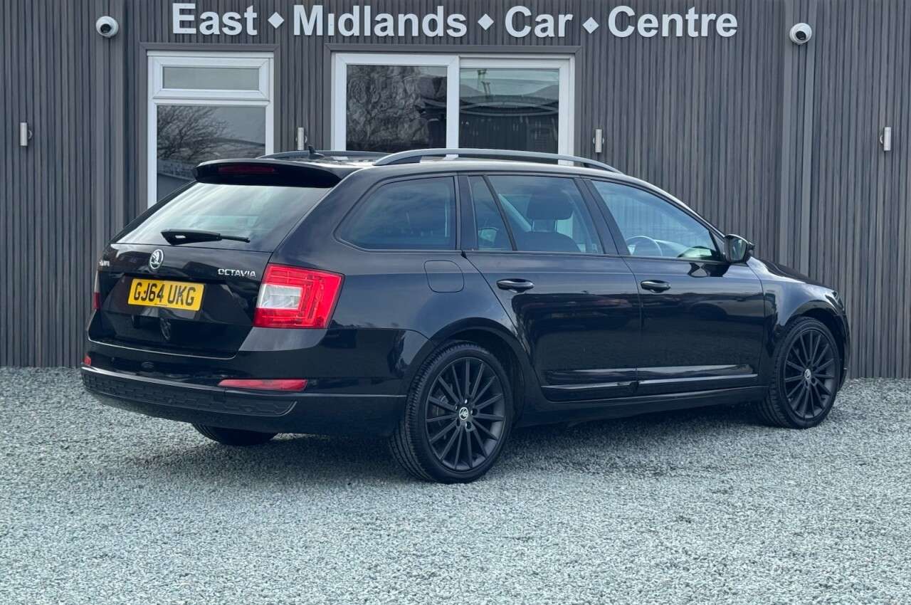 A 2014 SKODA OCTAVIA 1.6 TDI Black Edition Estate 5dr Diesel Manual Euro 5 (s/s) (105 ps) A 2014 SKODA OCTAVIA 1.6 TDI Black Edition Estate 5dr Diesel Manual Euro 5 (s/s) (105 ps)