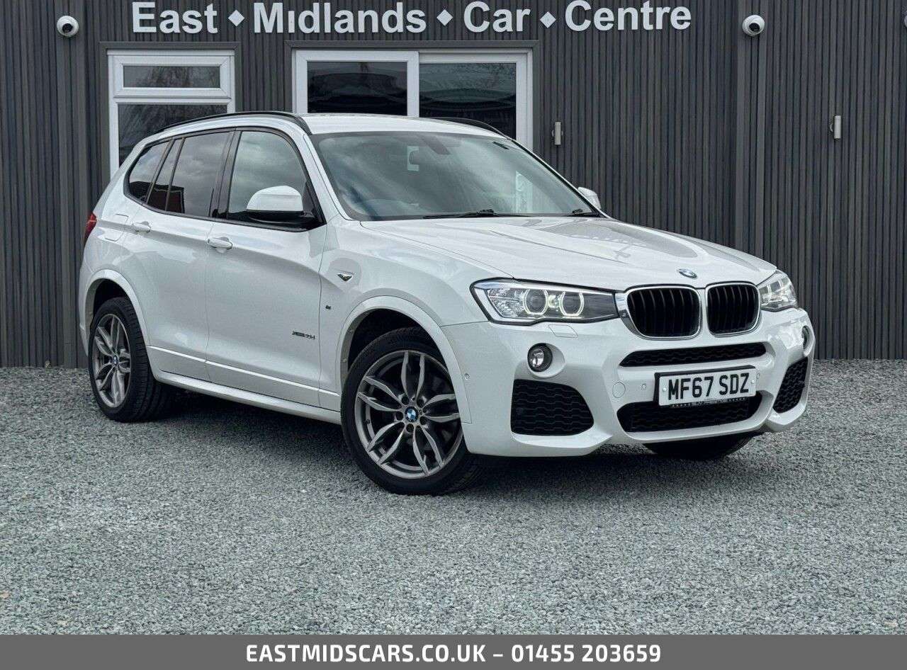 A 2017 BMW X3 2.0 20d M Sport SUV 5dr Diesel Auto xDrive Euro 6 (s/s) (190 ps) A 2017 BMW X3 2.0 20d M Sport SUV 5dr Diesel Auto xDrive Euro 6 (s/s) (190 ps)