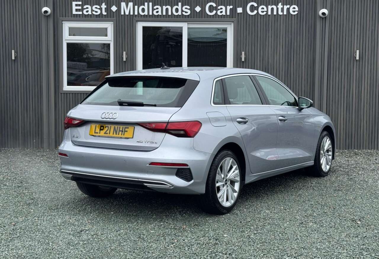 A 2021 AUDI A3 1.4 TFSIe 40 Sport Sportback 5dr Petrol Plug-in Hybrid S Tronic Euro 6 (s/s A 2021 AUDI A3 1.4 TFSIe 40 Sport Sportback 5dr Petrol Plug-in Hybrid S Tronic Euro 6 (s/s