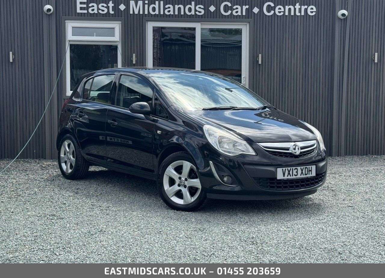 A 2013 VAUXHALL CORSA 1.2i ecoFLEX 16V Exclusiv Hatchback 5dr Petrol Manual Euro 5 (s/s) (A/C) (8 A 2013 VAUXHALL CORSA 1.2i ecoFLEX 16V Exclusiv Hatchback 5dr Petrol Manual Euro 5 (s/s) (A/C) (8