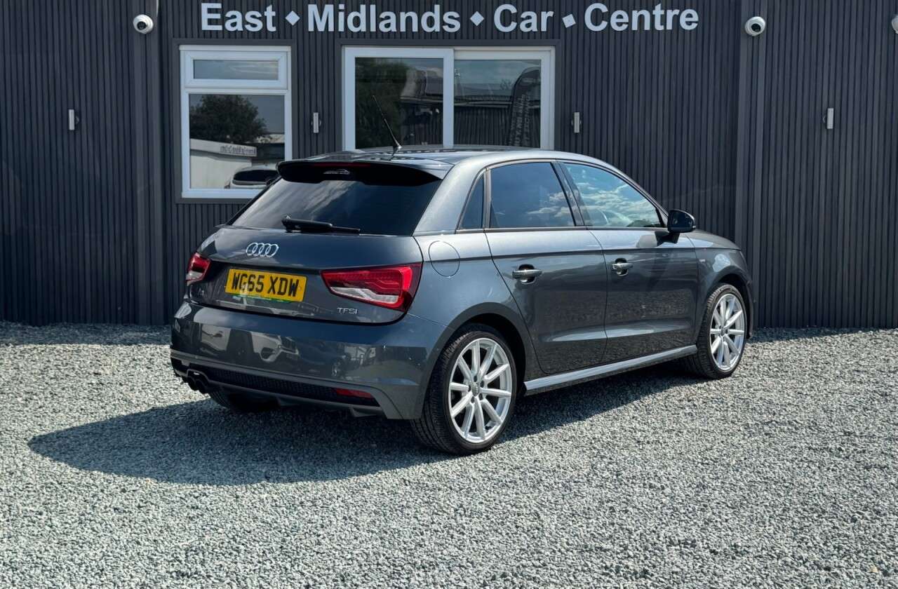A 2015 AUDI A1 1.4 TFSI CoD S line Sportback 5dr Petrol S Tronic Euro 6 (s/s) (150 ps) A 2015 AUDI A1 1.4 TFSI CoD S line Sportback 5dr Petrol S Tronic Euro 6 (s/s) (150 ps)