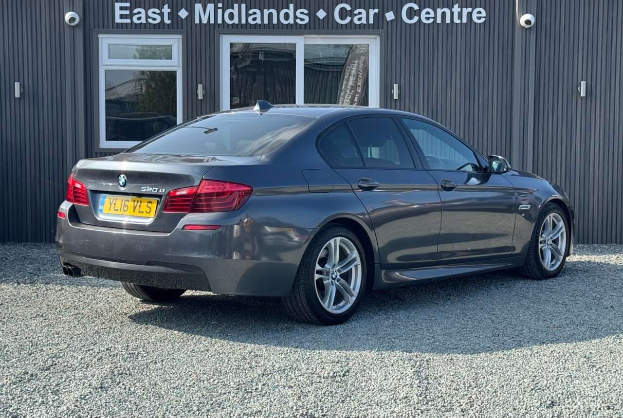 A 2016 BMW 5 SERIES 2.0 520d M Sport Saloon 4dr Diesel Auto Euro 6 (s/s) (190 ps) A 2016 BMW 5 SERIES 2.0 520d M Sport Saloon 4dr Diesel Auto Euro 6 (s/s) (190 ps)