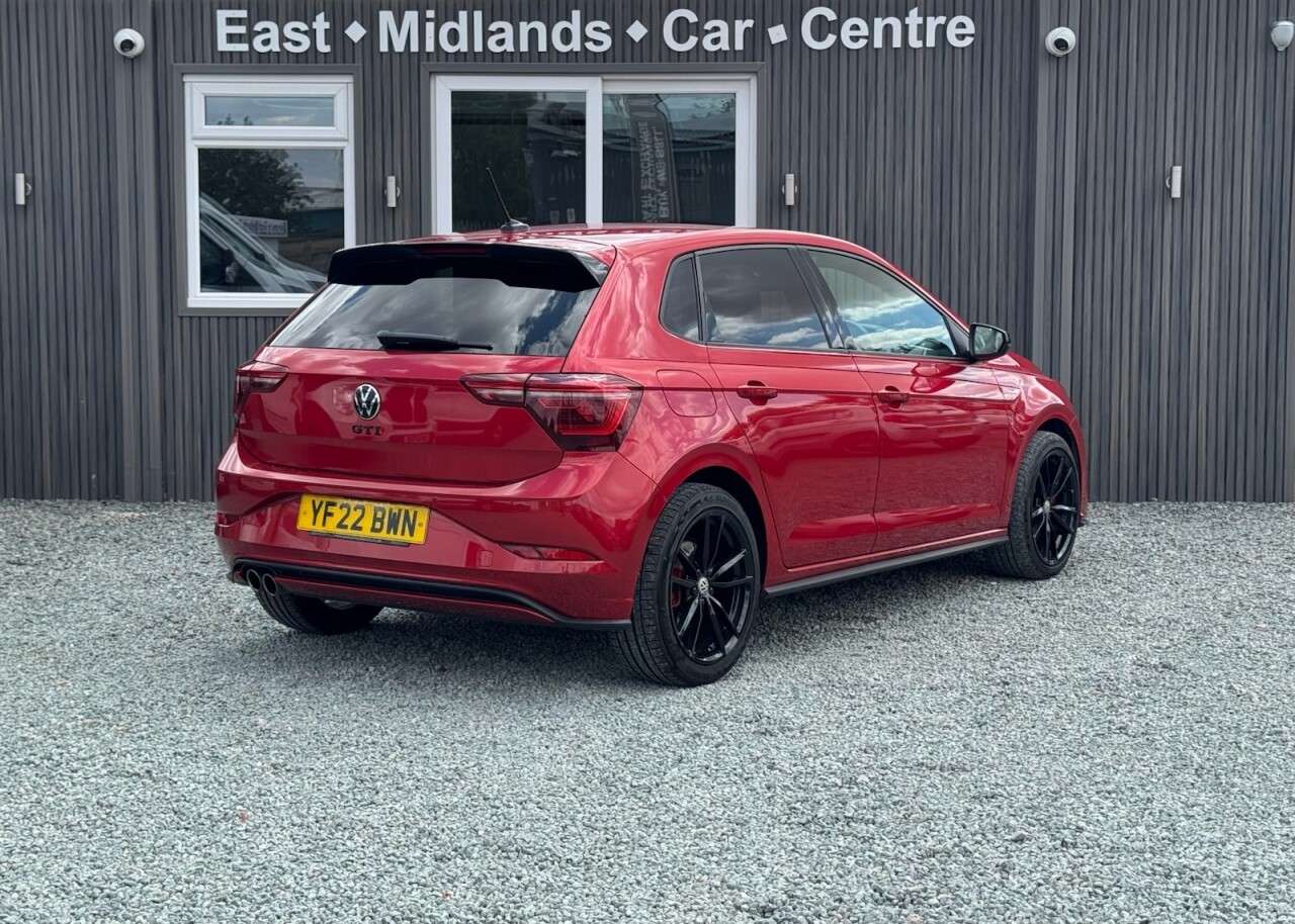 A 2022 VOLKSWAGEN POLO 2.0 TSI GTI Hatchback 5dr Petrol DSG Euro 6 (s/s) (207 ps) A 2022 VOLKSWAGEN POLO 2.0 TSI GTI Hatchback 5dr Petrol DSG Euro 6 (s/s) (207 ps)