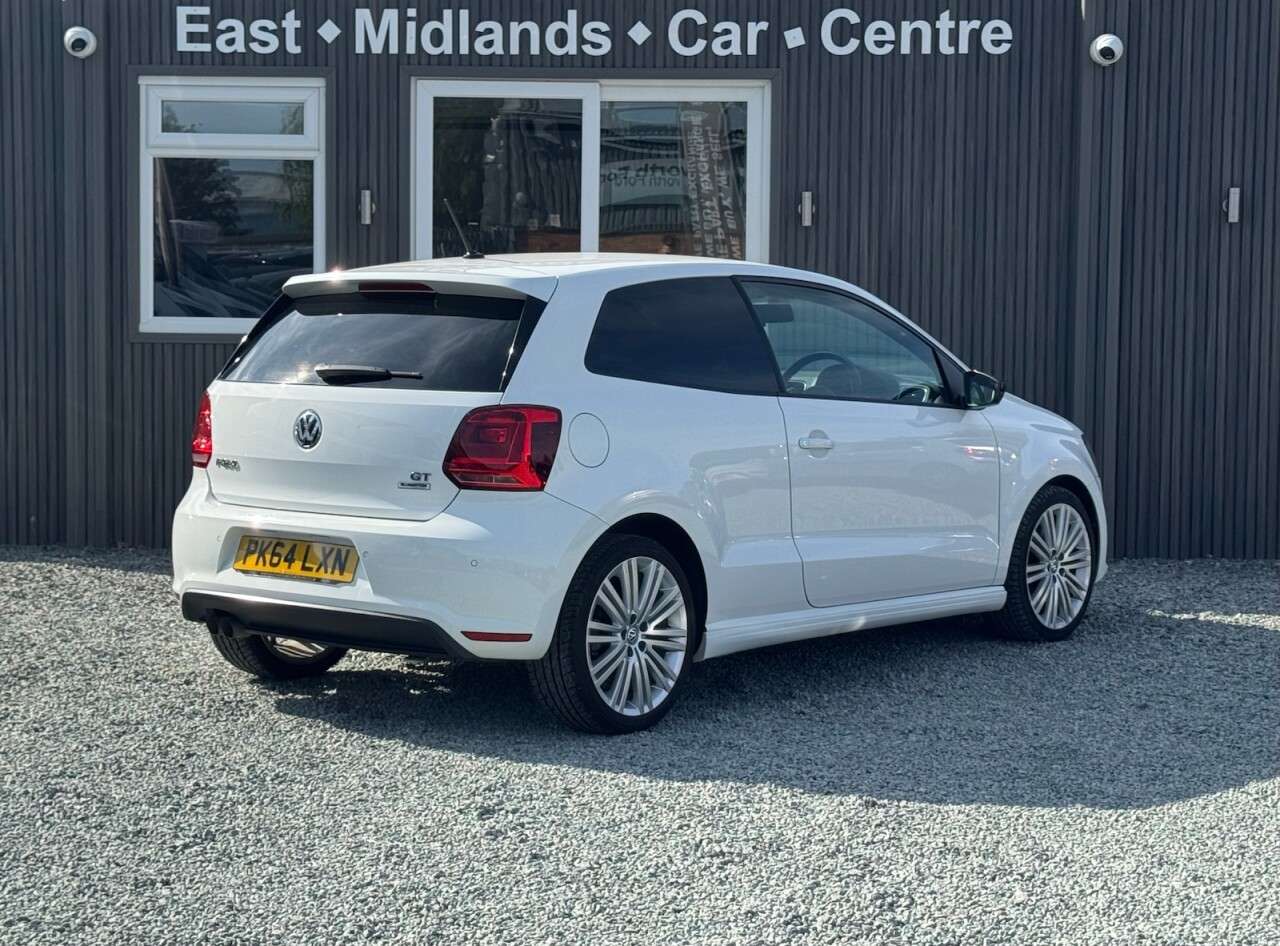 A 2014 VOLKSWAGEN POLO 1.4 TSI BlueMotion Tech ACT BlueGT Hatchback 3dr Petrol Manual Euro 6 (s/s) A 2014 VOLKSWAGEN POLO 1.4 TSI BlueMotion Tech ACT BlueGT Hatchback 3dr Petrol Manual Euro 6 (s/s)