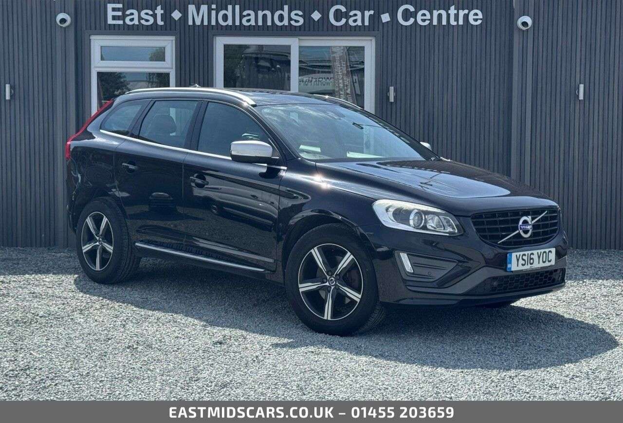 A 2016 VOLVO XC60 2.4 D4 R-Design Lux Nav SUV 5dr Diesel Auto AWD Euro 6 (s/s) (190 ps) A 2016 VOLVO XC60 2.4 D4 R-Design Lux Nav SUV 5dr Diesel Auto AWD Euro 6 (s/s) (190 ps)