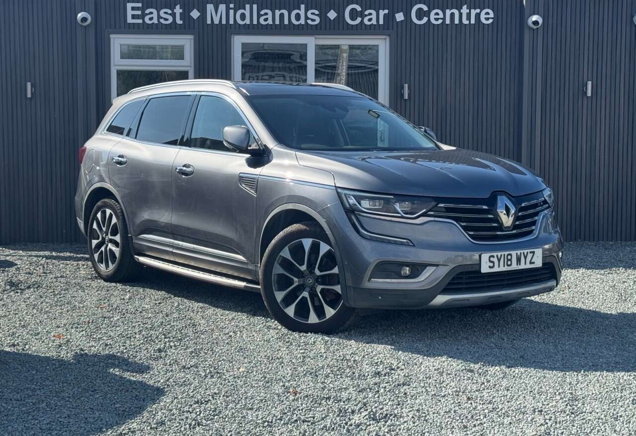 A 2018 RENAULT KOLEOS 2.0 dCi Signature Nav SUV 5dr Diesel Manual 4WD Euro 6 (s/s) (175 ps) A 2018 RENAULT KOLEOS 2.0 dCi Signature Nav SUV 5dr Diesel Manual 4WD Euro 6 (s/s) (175 ps)