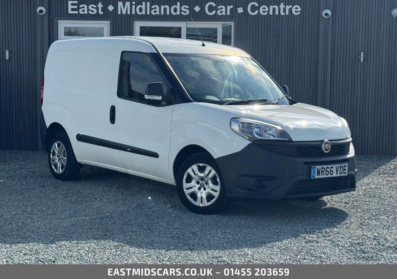 A 2016 FIAT DOBLO 1.3 JTD MultiJet 16v Panel Van 4dr Diesel Manual L1 H1 (126 g/km, 90 bhp) A 2016 FIAT DOBLO 1.3 JTD MultiJet 16v Panel Van 4dr Diesel Manual L1 H1 (126 g/km, 90 bhp)