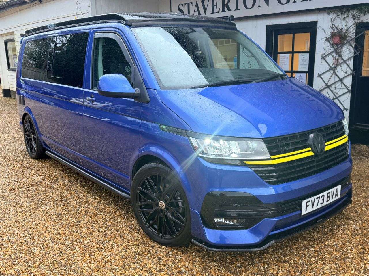 A 2023 VOLKSWAGEN TRANSPORTER 2.0 TDI T30 Highline 4 Berth Camper Van FWD LWB Euro 6 (s/s) (110 ps) A 2023 VOLKSWAGEN TRANSPORTER 2.0 TDI T30 Highline 4 Berth Camper Van FWD LWB Euro 6 (s/s) (110 ps)