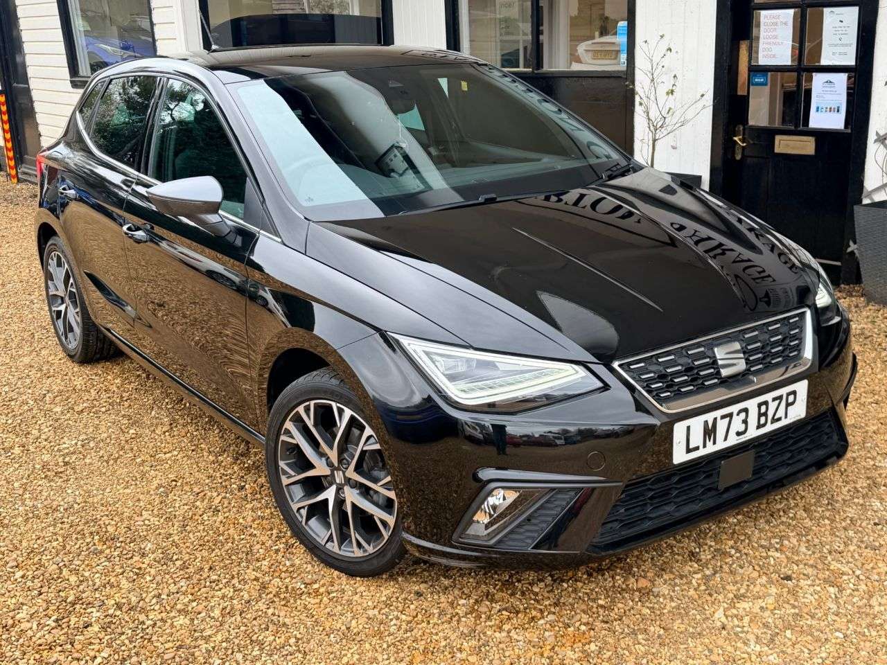 A 2023 SEAT IBIZA 1.0 TSI XCELLENCE Hatchback 5dr Petrol DSG Euro 6 (s/s) (110 ps) A 2023 SEAT IBIZA 1.0 TSI XCELLENCE Hatchback 5dr Petrol DSG Euro 6 (s/s) (110 ps)