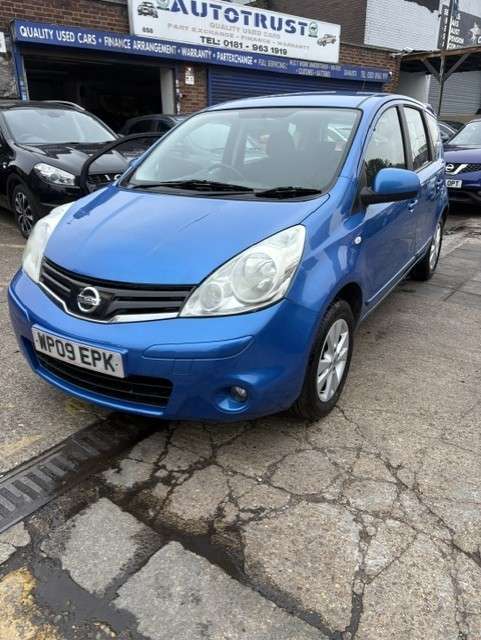 A 2009 NISSAN NOTE 1.6 16V Acenta Hatchback 5dr Petrol Auto Euro 4 (110 ps) A 2009 NISSAN NOTE 1.6 16V Acenta Hatchback 5dr Petrol Auto Euro 4 (110 ps)