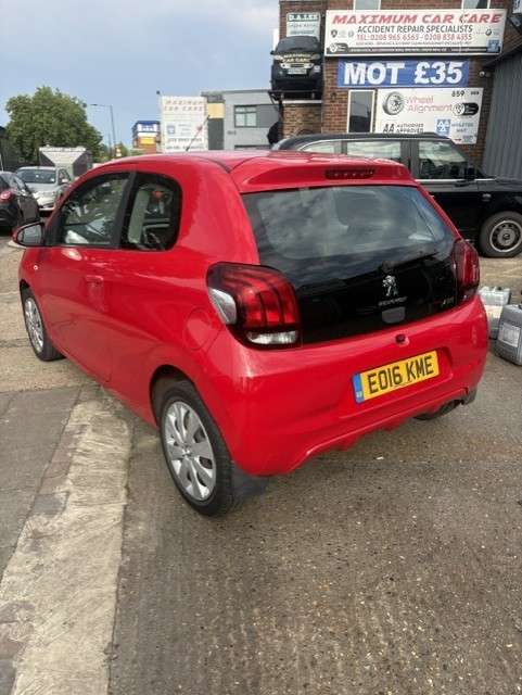 A 2016 PEUGEOT 108 1.0 Active Hatchback 3dr Petrol Manual Euro 6 (68 ps) A 2016 PEUGEOT 108 1.0 Active Hatchback 3dr Petrol Manual Euro 6 (68 ps)