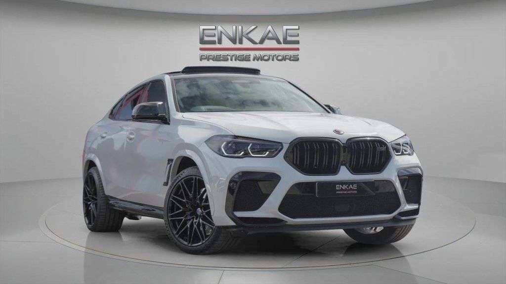 A 2021 BMW X6 M 4.4i V8 Competition SUV 5dr Petrol Auto xDrive Euro 6 (s/s) (625 ps) X6M BU A 2021 BMW X6 M 4.4i V8 Competition SUV 5dr Petrol Auto xDrive Euro 6 (s/s) (625 ps) X6M BU