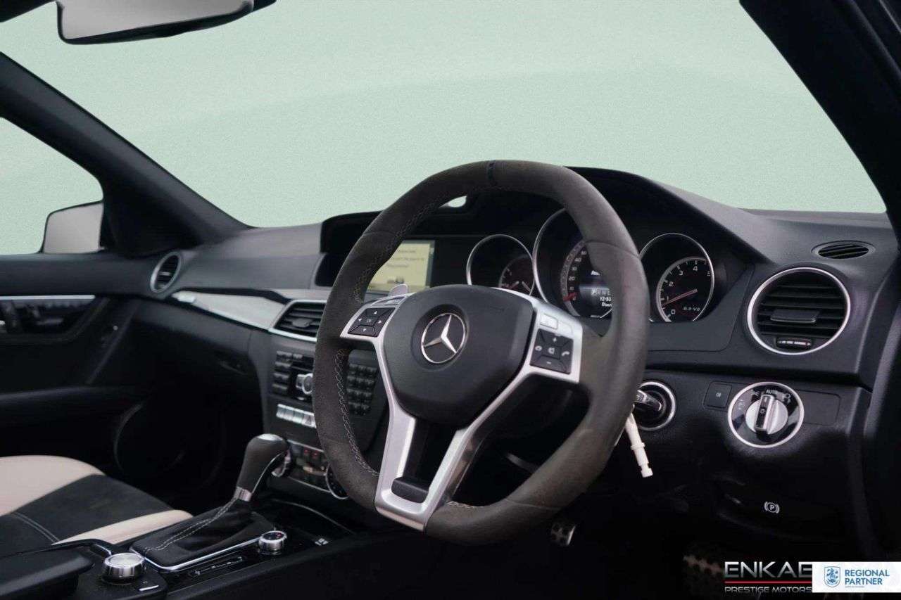 A 2013 MERCEDES-BENZ C-CLASS 6.3 C63 V8 AMG Edition 507 Estate 5dr Petrol SpdS MCT Euro 5 (507 ps) PAN R A 2013 MERCEDES-BENZ C-CLASS 6.3 C63 V8 AMG Edition 507 Estate 5dr Petrol SpdS MCT Euro 5 (507 ps) PAN R