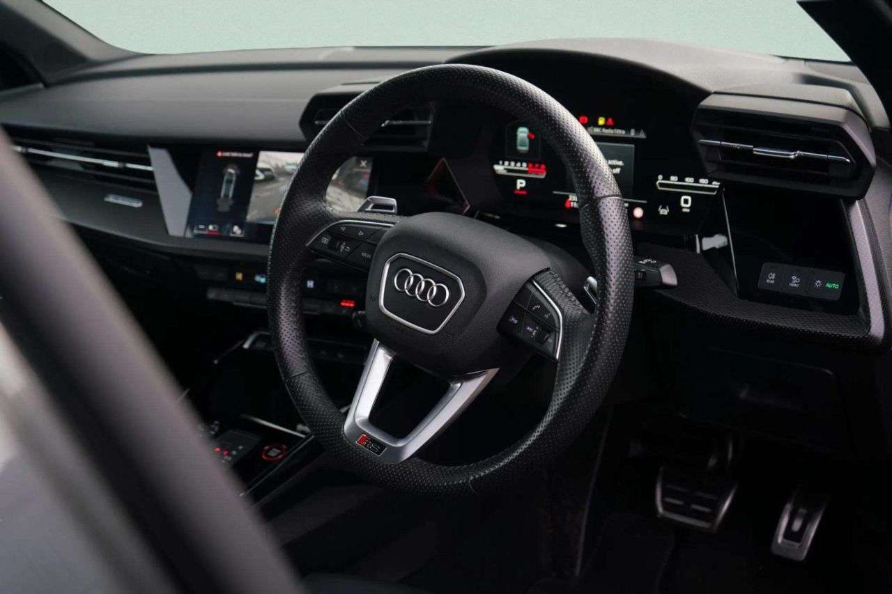 A 2023 AUDI RS3 2.5 TFSI Vorsprung Saloon 4dr Petrol S Tronic quattro Euro 6 (s/s) (400 ps) A 2023 AUDI RS3 2.5 TFSI Vorsprung Saloon 4dr Petrol S Tronic quattro Euro 6 (s/s) (400 ps)