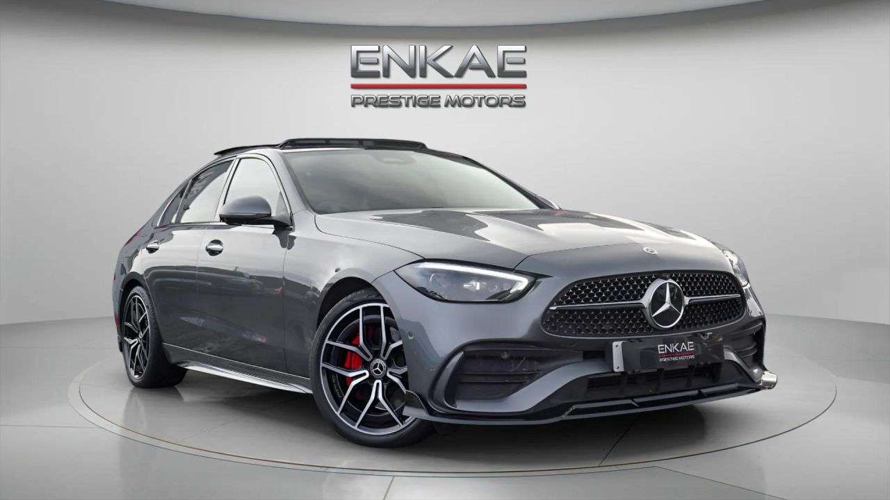 A 2024 MERCEDES-BENZ C-CLASS 2.0 C220dh MHEV AMG Line (Premium Plus) Saloon 4dr Diesel Hybrid G-Tronic+ A 2024 MERCEDES-BENZ C-CLASS 2.0 C220dh MHEV AMG Line (Premium Plus) Saloon 4dr Diesel Hybrid G-Tronic+