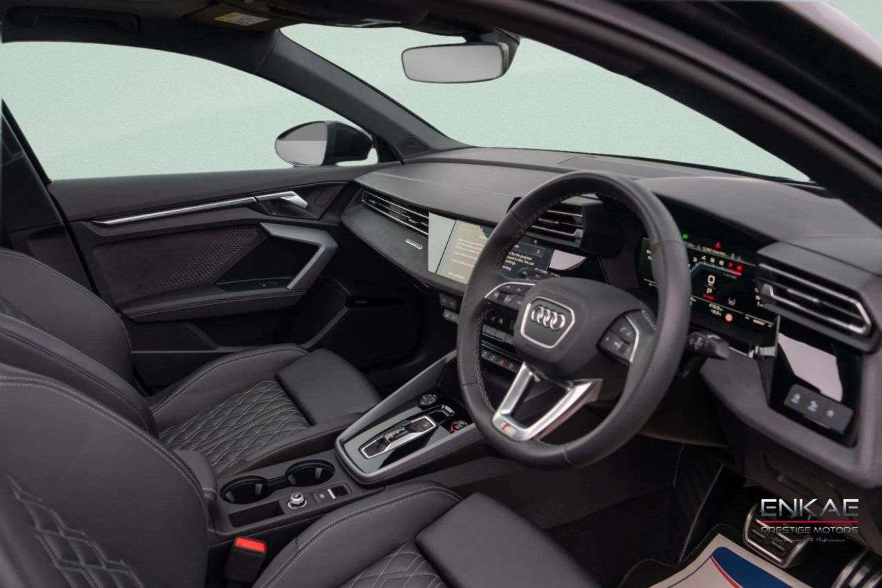A 2025 AUDI S3 2.0 TFSI Black Edition Saloon 4dr Petrol S Tronic quattro Euro 6 (s/s) (333 A 2025 AUDI S3 2.0 TFSI Black Edition Saloon 4dr Petrol S Tronic quattro Euro 6 (s/s) (333