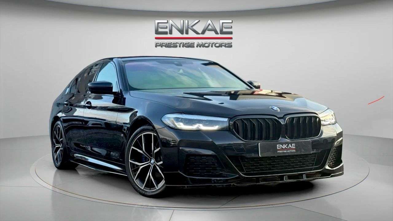 A 2021 BMW 5 SERIES 2.0 520d MHT M Sport Saloon 4dr Diesel Hybrid Steptronic Euro 6 (s/s) (190 A 2021 BMW 5 SERIES 2.0 520d MHT M Sport Saloon 4dr Diesel Hybrid Steptronic Euro 6 (s/s) (190