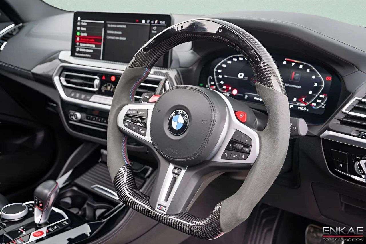 A 2022 BMW X3 M 3.0i Competition SUV 5dr Petrol Auto xDrive Euro 6 (s/s) (510 ps) HUD +HK+P A 2022 BMW X3 M 3.0i Competition SUV 5dr Petrol Auto xDrive Euro 6 (s/s) (510 ps) HUD +HK+P