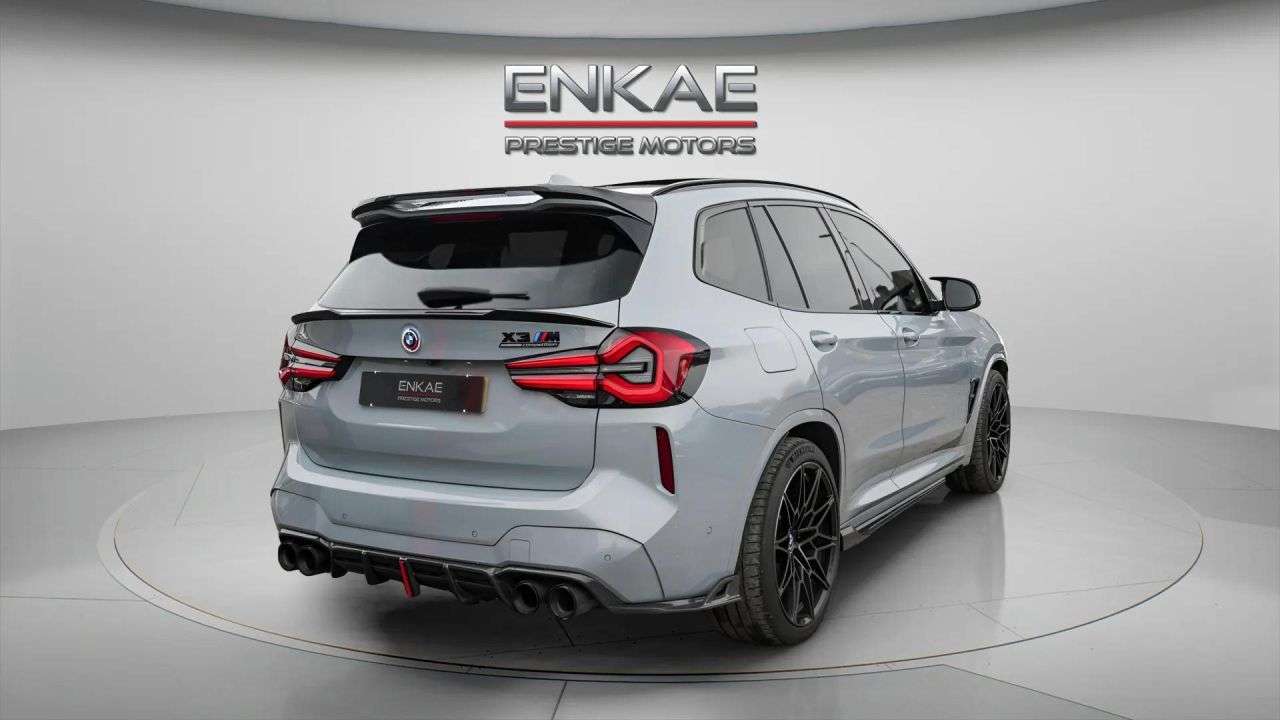 A 2022 BMW X3 M 3.0i Competition SUV 5dr Petrol Auto xDrive Euro 6 (s/s) (510 ps) HUD +HK+P A 2022 BMW X3 M 3.0i Competition SUV 5dr Petrol Auto xDrive Euro 6 (s/s) (510 ps) HUD +HK+P