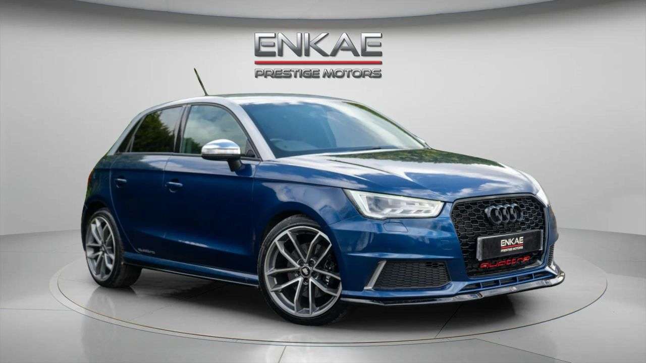 A 2014 AUDI S1 2.0 TFSI Sportback 5dr Petrol Manual quattro Euro 6 (s/s) (231 ps) UPGRADED A 2014 AUDI S1 2.0 TFSI Sportback 5dr Petrol Manual quattro Euro 6 (s/s) (231 ps) UPGRADED