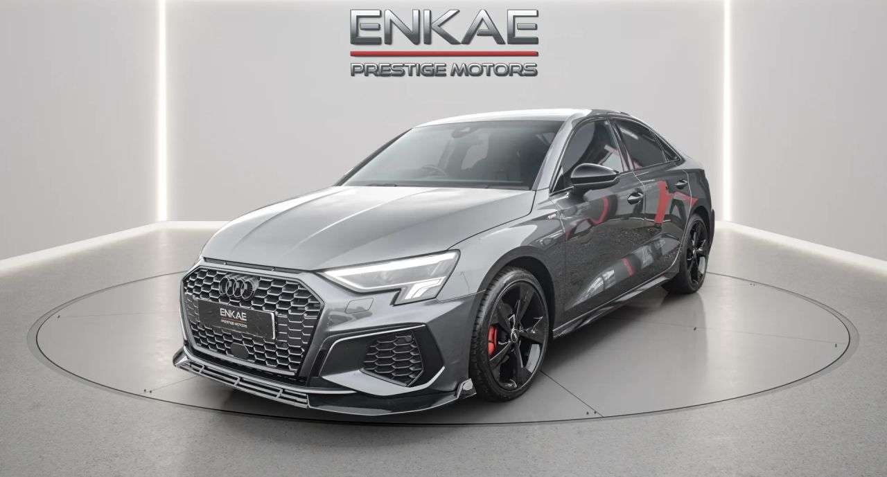 A 2023 AUDI A3 1.0 TFSI 30 S line Saloon 4dr Petrol S Tronic Euro 6 (s/s) (110 ps) * AWAIT A 2023 AUDI A3 1.0 TFSI 30 S line Saloon 4dr Petrol S Tronic Euro 6 (s/s) (110 ps) * AWAIT