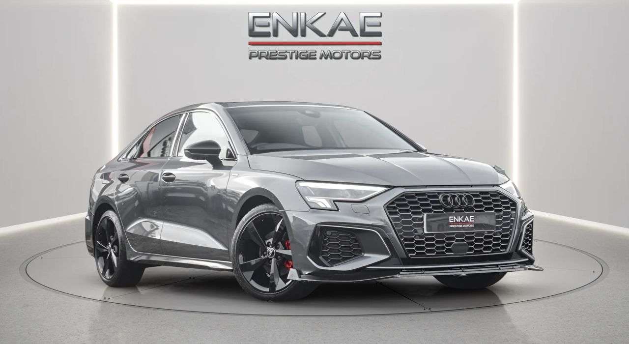 A 2023 AUDI A3 1.0 TFSI 30 S line Saloon 4dr Petrol S Tronic Euro 6 (s/s) (110 ps) * AWAIT A 2023 AUDI A3 1.0 TFSI 30 S line Saloon 4dr Petrol S Tronic Euro 6 (s/s) (110 ps) * AWAIT