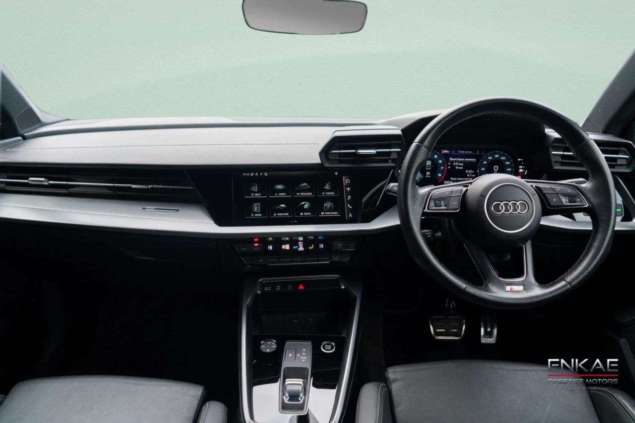 A 2023 AUDI A3 1.0 TFSI 30 S line Saloon 4dr Petrol S Tronic Euro 6 (s/s) (110 ps) RED CAL A 2023 AUDI A3 1.0 TFSI 30 S line Saloon 4dr Petrol S Tronic Euro 6 (s/s) (110 ps) RED CAL