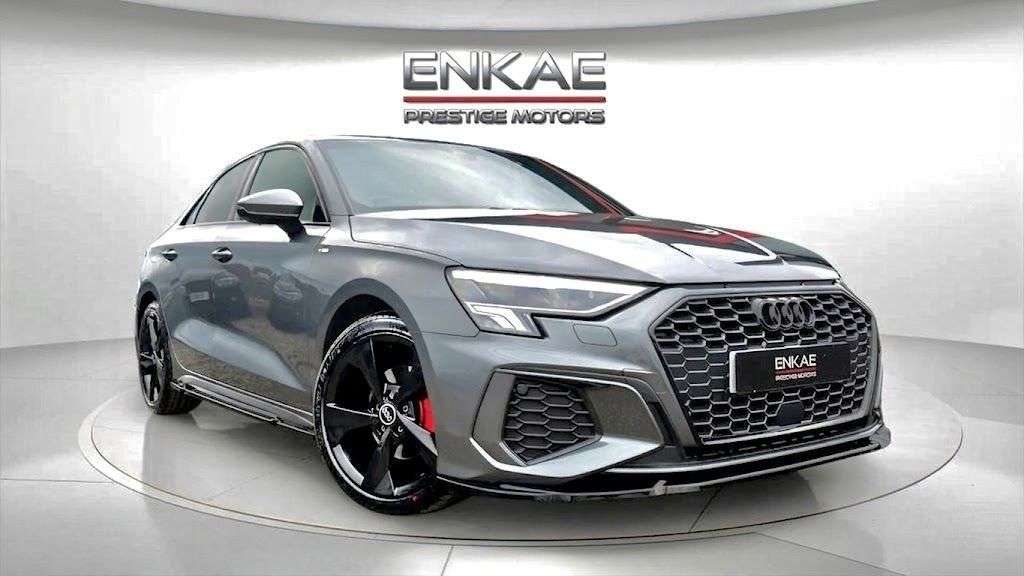 A 2023 AUDI A3 1.0 TFSI 30 S line Saloon 4dr Petrol S Tronic Euro 6 (s/s) (110 ps) RED CAL A 2023 AUDI A3 1.0 TFSI 30 S line Saloon 4dr Petrol S Tronic Euro 6 (s/s) (110 ps) RED CAL