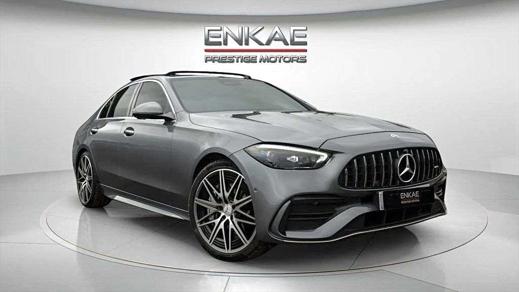 A 2023 MERCEDES-BENZ C-CLASS 2.0 C43 MHEV AMG (Premium Plus) Saloon 4dr Petrol Hybrid G-Tronic+ 4MATIC E A 2023 MERCEDES-BENZ C-CLASS 2.0 C43 MHEV AMG (Premium Plus) Saloon 4dr Petrol Hybrid G-Tronic+ 4MATIC E
