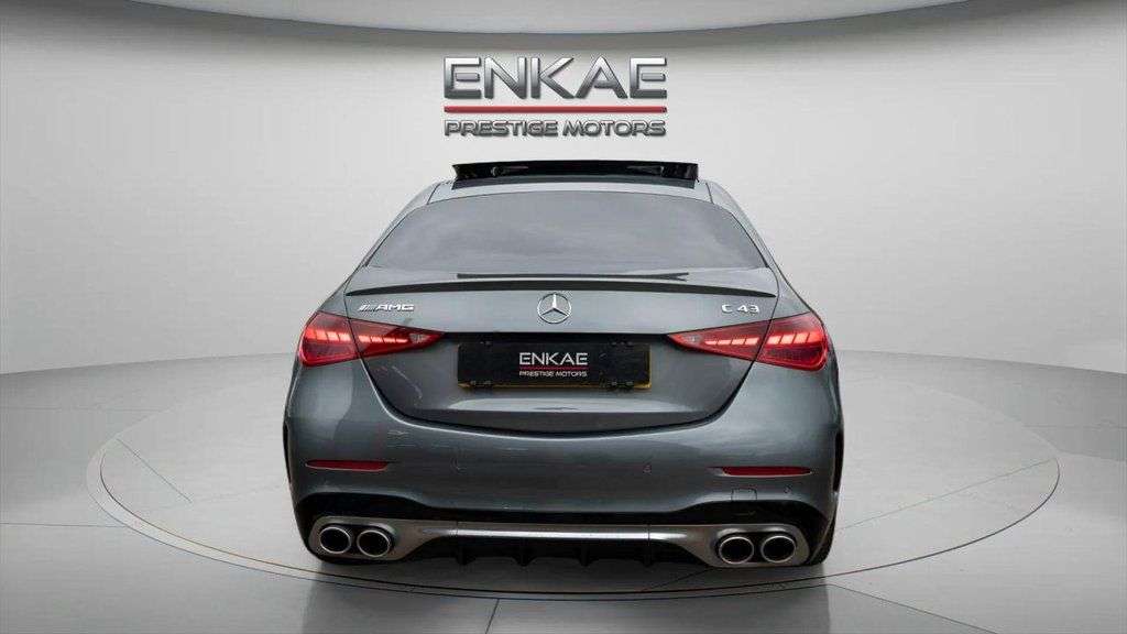 A 2023 MERCEDES-BENZ C-CLASS 2.0 C43 MHEV AMG (Premium Plus) Saloon 4dr Petrol Hybrid G-Tronic+ 4MATIC E A 2023 MERCEDES-BENZ C-CLASS 2.0 C43 MHEV AMG (Premium Plus) Saloon 4dr Petrol Hybrid G-Tronic+ 4MATIC E