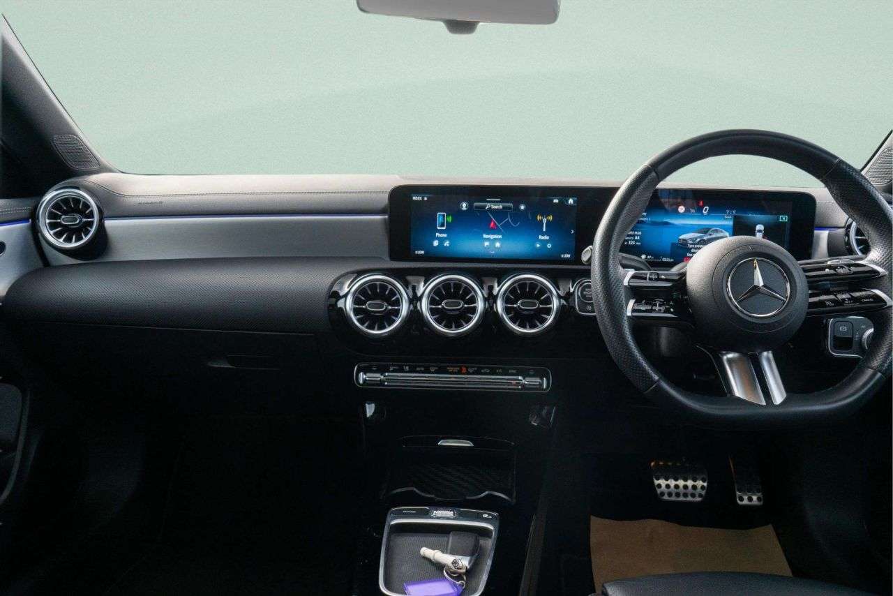 A 2023 MERCEDES-BENZ CLA 1.3 CLA180h MHEV AMG Line (Premium Plus) Coupe 4dr Petrol Hybrid 7G-DCT Eur A 2023 MERCEDES-BENZ CLA 1.3 CLA180h MHEV AMG Line (Premium Plus) Coupe 4dr Petrol Hybrid 7G-DCT Eur