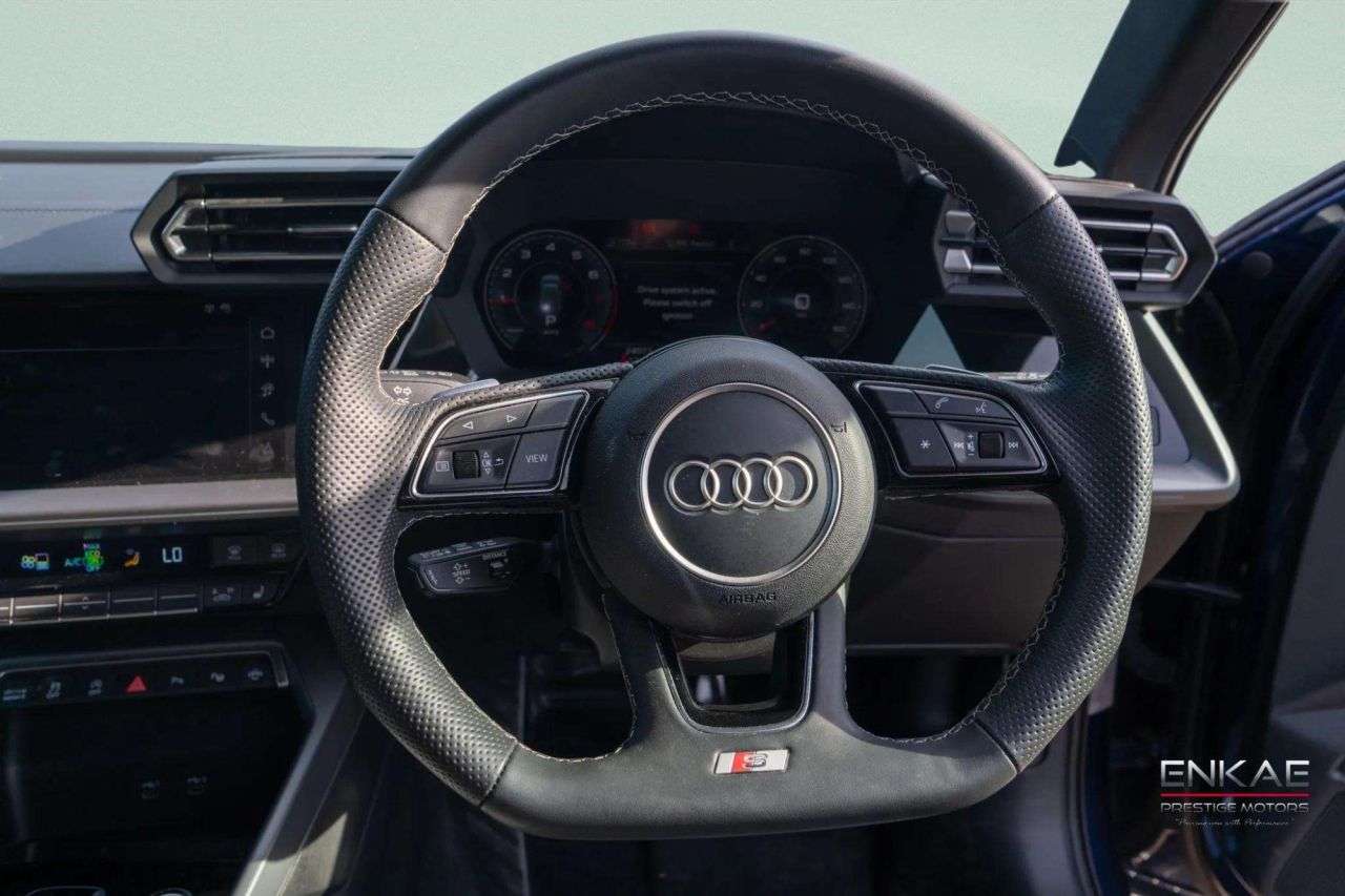 A 2024 AUDI A3 1.5 TFSI 35 S line Sportback 5dr Petrol S Tronic Euro 6 (s/s) (150 ps) FRON A 2024 AUDI A3 1.5 TFSI 35 S line Sportback 5dr Petrol S Tronic Euro 6 (s/s) (150 ps) FRON