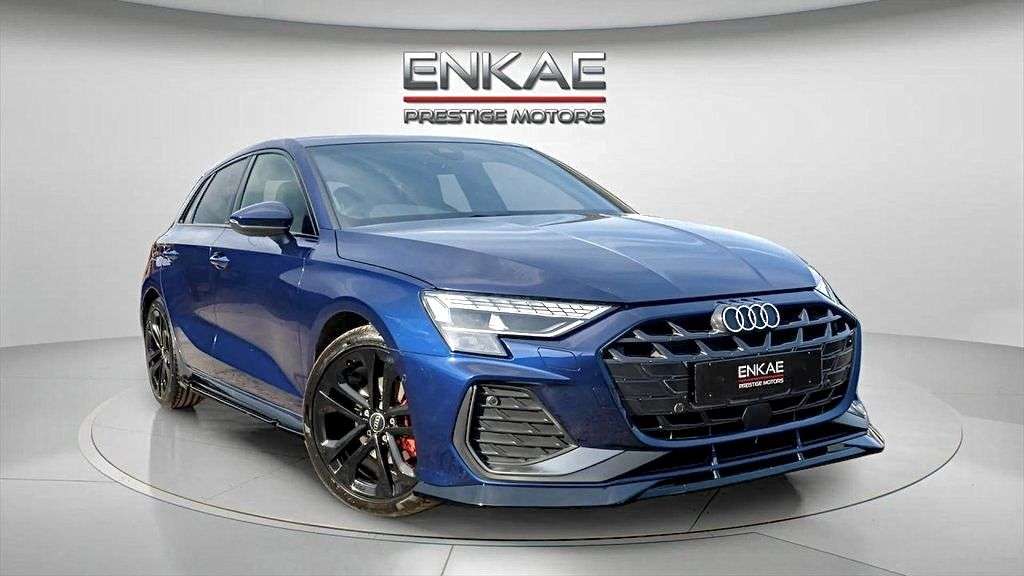 A 2024 AUDI A3 1.5 TFSI 35 S line Sportback 5dr Petrol S Tronic Euro 6 (s/s) (150 ps) FRON A 2024 AUDI A3 1.5 TFSI 35 S line Sportback 5dr Petrol S Tronic Euro 6 (s/s) (150 ps) FRON