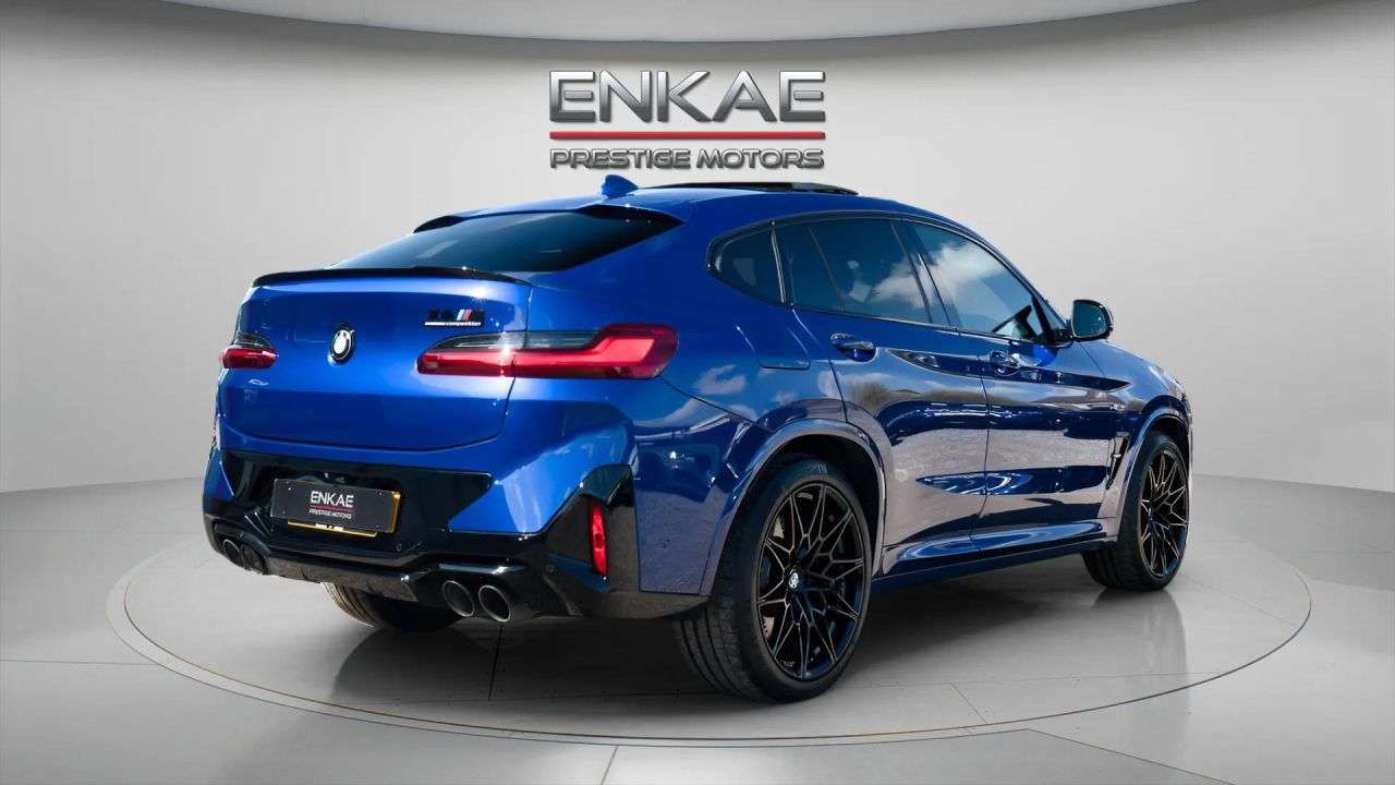 A 2023 BMW X4 M 3.0i Competition SUV 5dr Petrol Auto xDrive Euro 6 (s/s) (510 ps) HRMN KARD A 2023 BMW X4 M 3.0i Competition SUV 5dr Petrol Auto xDrive Euro 6 (s/s) (510 ps) HRMN KARD