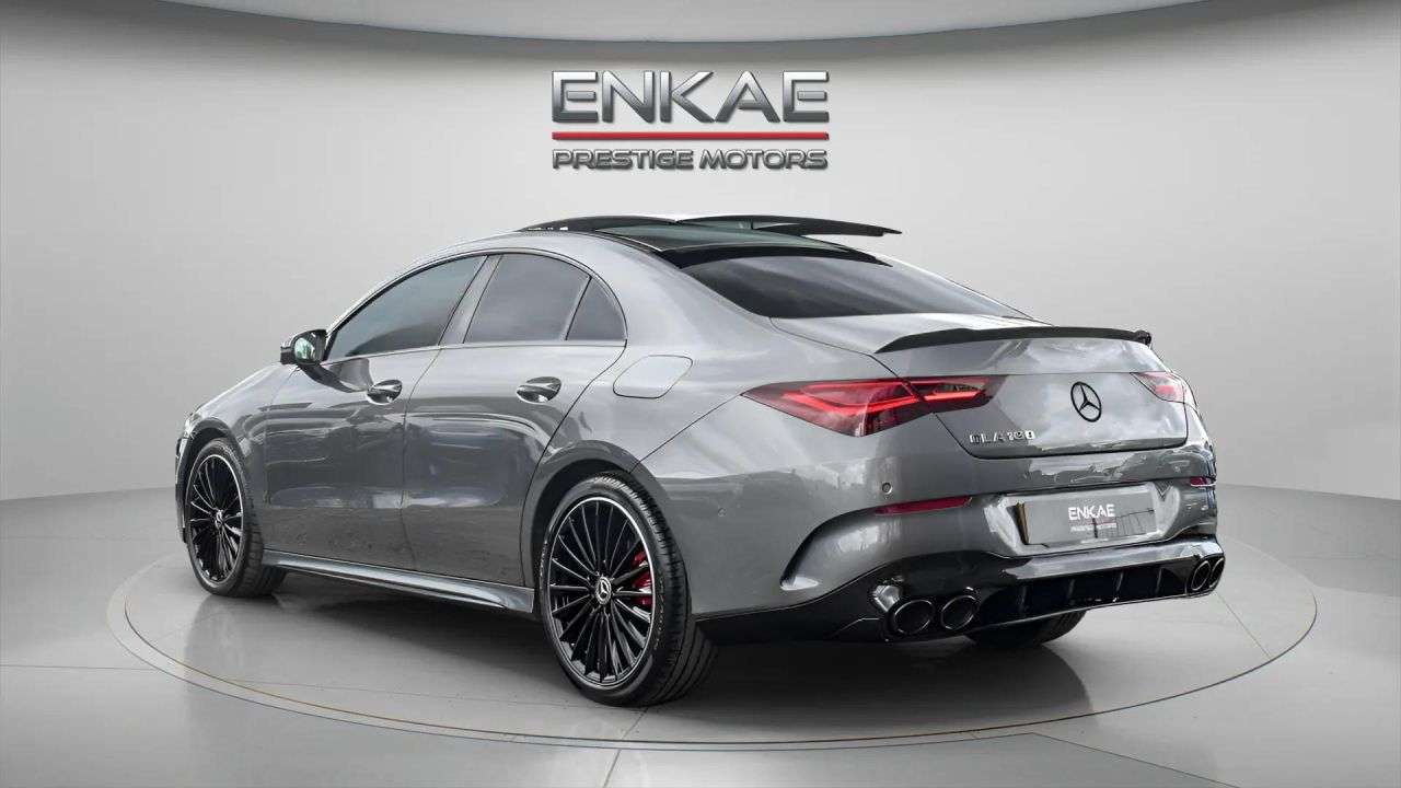 A 2023 MERCEDES-BENZ CLA 1.3 CLA180h MHEV AMG Line (Premium Plus) Coupe 4dr Petrol Hybrid 7G-DCT Eur A 2023 MERCEDES-BENZ CLA 1.3 CLA180h MHEV AMG Line (Premium Plus) Coupe 4dr Petrol Hybrid 7G-DCT Eur