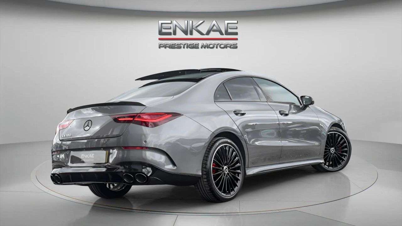 A 2023 MERCEDES-BENZ CLA 1.3 CLA180h MHEV AMG Line (Premium Plus) Coupe 4dr Petrol Hybrid 7G-DCT Eur A 2023 MERCEDES-BENZ CLA 1.3 CLA180h MHEV AMG Line (Premium Plus) Coupe 4dr Petrol Hybrid 7G-DCT Eur