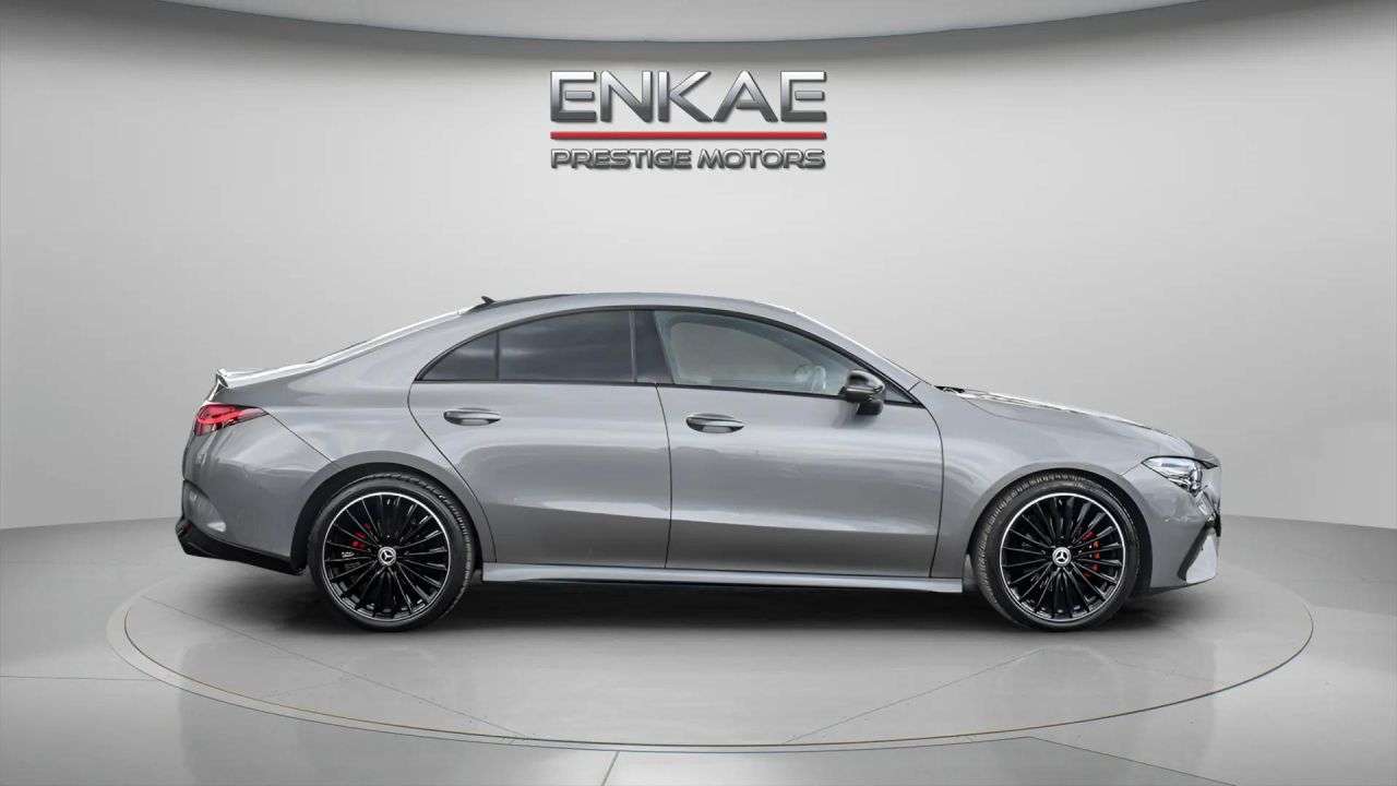 A 2023 MERCEDES-BENZ CLA 1.3 CLA180h MHEV AMG Line (Premium Plus) Coupe 4dr Petrol Hybrid 7G-DCT Eur A 2023 MERCEDES-BENZ CLA 1.3 CLA180h MHEV AMG Line (Premium Plus) Coupe 4dr Petrol Hybrid 7G-DCT Eur