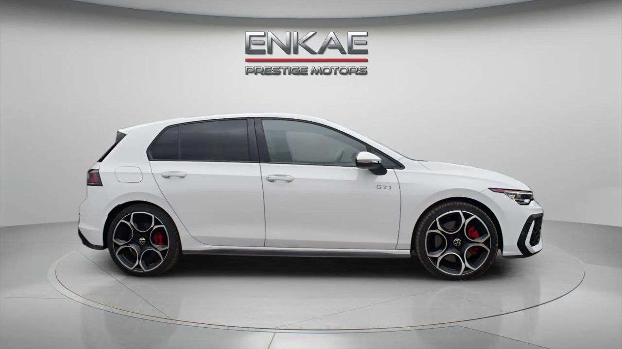 A 2024 VOLKSWAGEN GOLF 2.0 TSI GTI Hatchback 5dr Petrol DSG Euro 6 (s/s) (265 ps) HTD STEERING WHE A 2024 VOLKSWAGEN GOLF 2.0 TSI GTI Hatchback 5dr Petrol DSG Euro 6 (s/s) (265 ps) HTD STEERING WHE