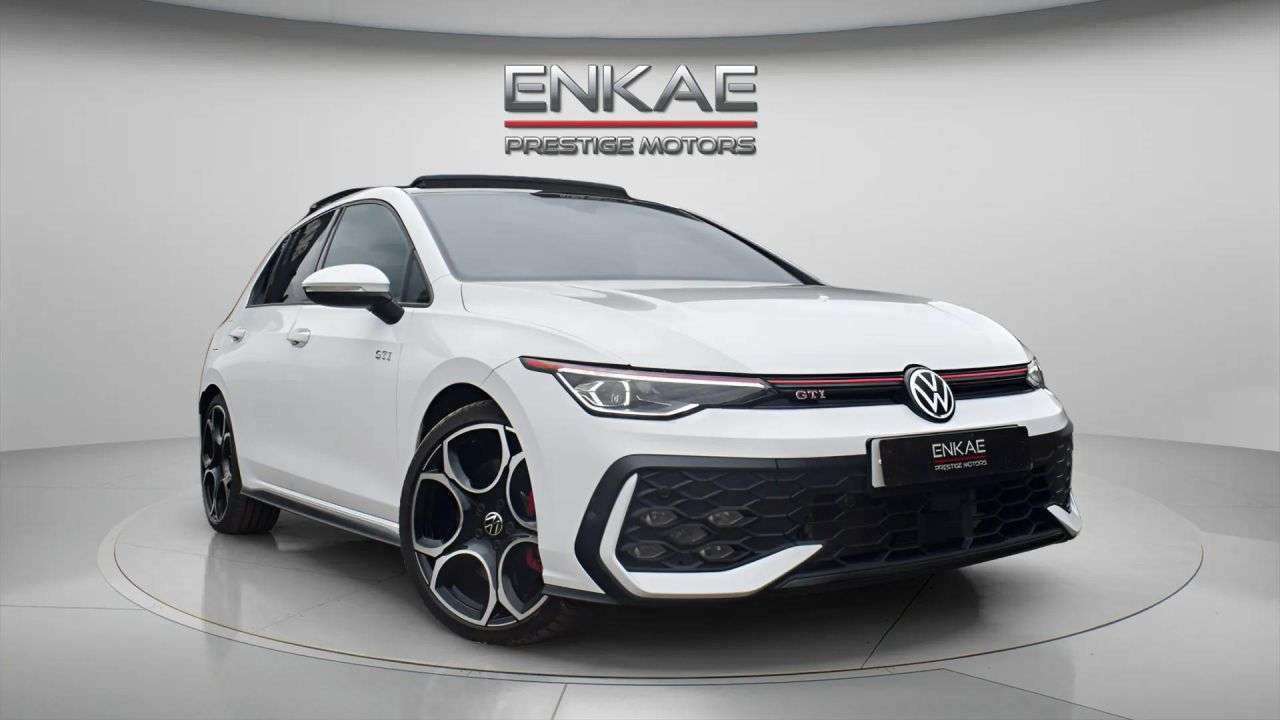 A 2024 VOLKSWAGEN GOLF 2.0 TSI GTI Hatchback 5dr Petrol DSG Euro 6 (s/s) (265 ps) HTD STEERING WHE A 2024 VOLKSWAGEN GOLF 2.0 TSI GTI Hatchback 5dr Petrol DSG Euro 6 (s/s) (265 ps) HTD STEERING WHE