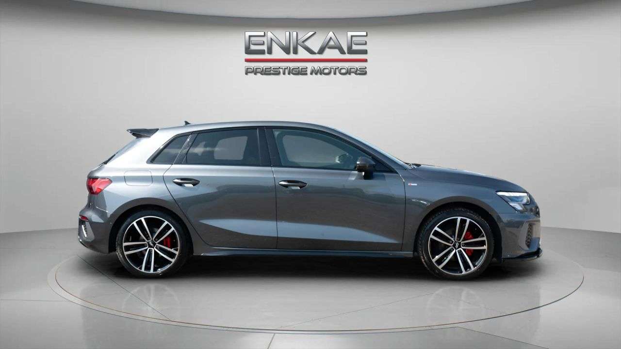 A 2023 AUDI A3 1.5 TFSI 35 S line Sportback 5dr Petrol S Tronic Euro 6 (s/s) (150 ps) CRUI A 2023 AUDI A3 1.5 TFSI 35 S line Sportback 5dr Petrol S Tronic Euro 6 (s/s) (150 ps) CRUI