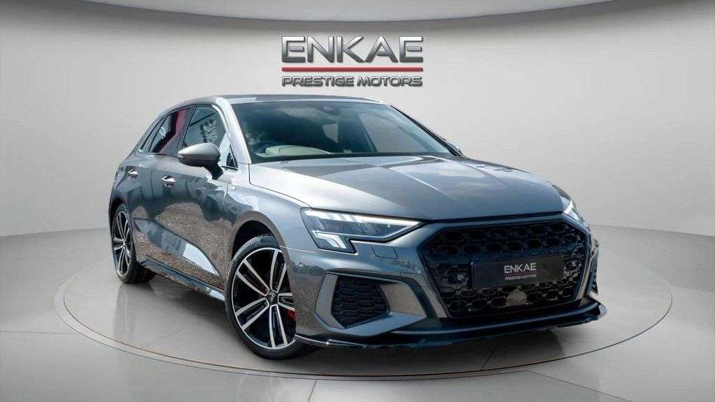 A 2023 AUDI A3 1.5 TFSI 35 S line Sportback 5dr Petrol S Tronic Euro 6 (s/s) (150 ps) CRUI A 2023 AUDI A3 1.5 TFSI 35 S line Sportback 5dr Petrol S Tronic Euro 6 (s/s) (150 ps) CRUI