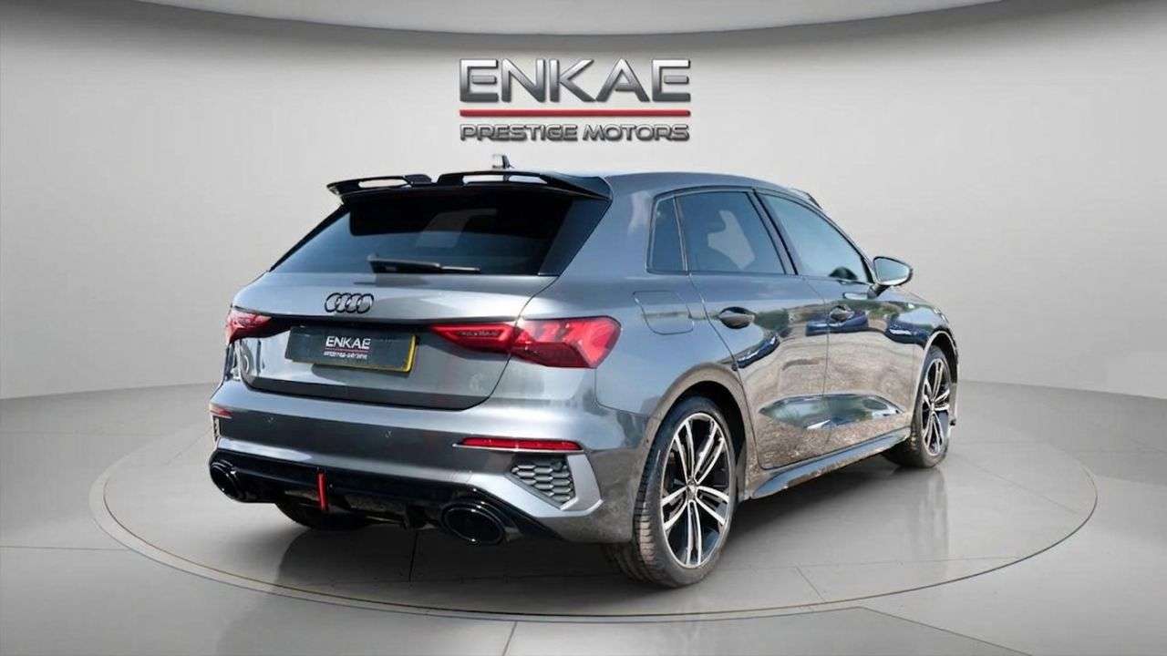 A 2023 AUDI A3 1.5 TFSI 35 S line Sportback 5dr Petrol S Tronic Euro 6 (s/s) (150 ps) CRUI A 2023 AUDI A3 1.5 TFSI 35 S line Sportback 5dr Petrol S Tronic Euro 6 (s/s) (150 ps) CRUI