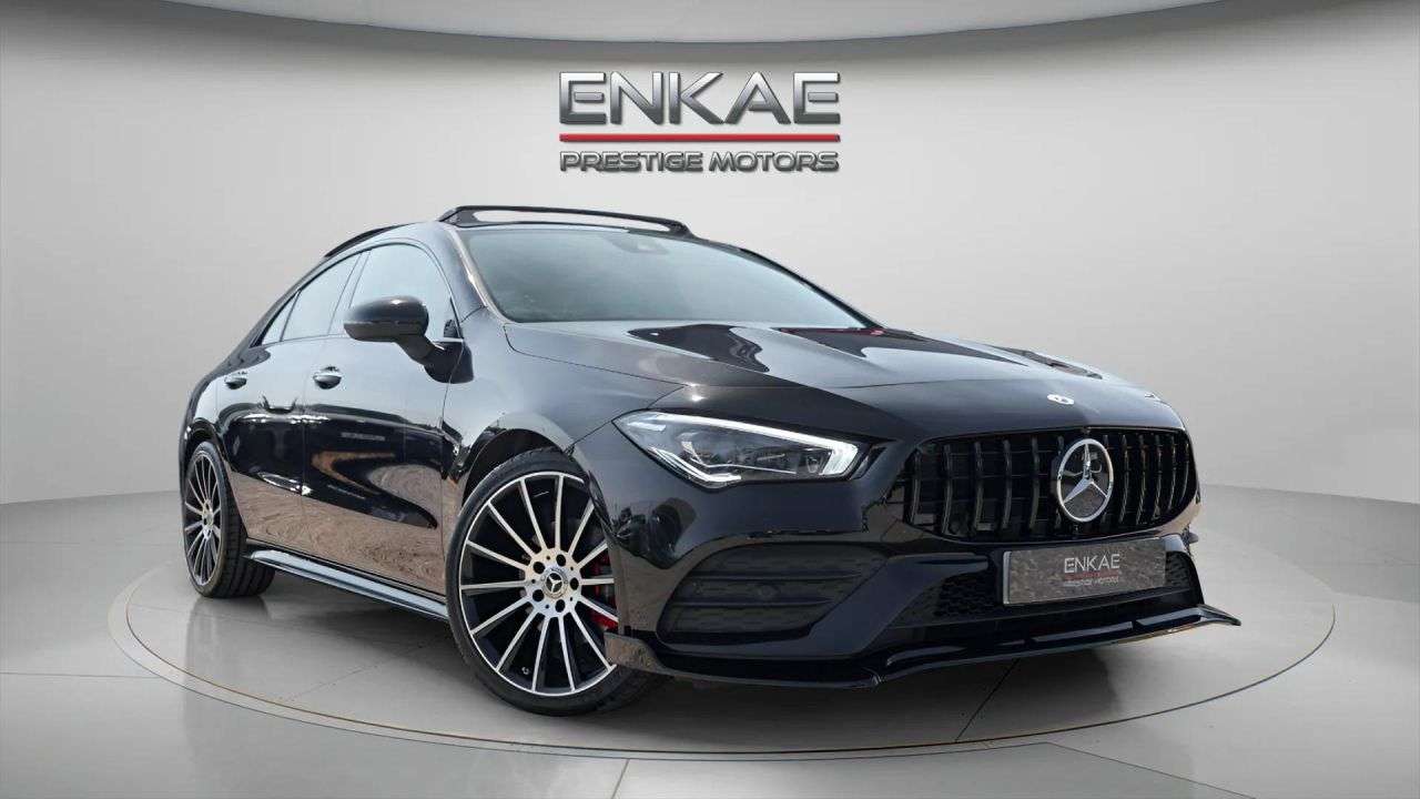 A 2021 MERCEDES-BENZ CLA 1.3 CLA180 AMG Line (Premium Plus 2) Coupe 4dr Petrol 7G-DCT Euro 6 (s/s) ( A 2021 MERCEDES-BENZ CLA 1.3 CLA180 AMG Line (Premium Plus 2) Coupe 4dr Petrol 7G-DCT Euro 6 (s/s) (