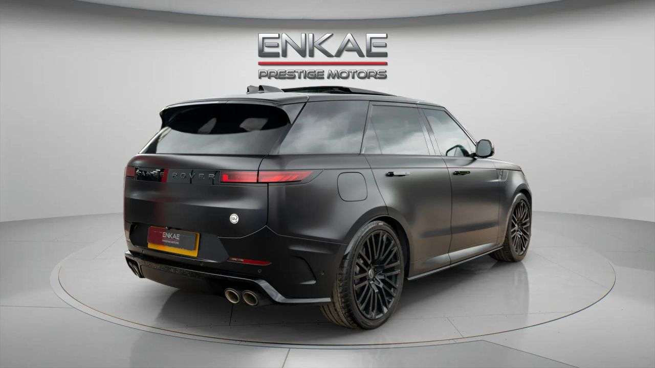 A 2024 LAND ROVER RANGE ROVER SPORT 4.4 P635 V8 MHEV SV Edition One Gloss SUV 5dr Petrol Auto 4WD Euro 6 (s/s) A 2024 LAND ROVER RANGE ROVER SPORT 4.4 P635 V8 MHEV SV Edition One Gloss SUV 5dr Petrol Auto 4WD Euro 6 (s/s)