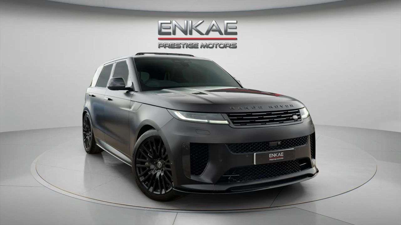 A 2024 LAND ROVER RANGE ROVER SPORT 4.4 P635 V8 MHEV SV Edition One Gloss SUV 5dr Petrol Auto 4WD Euro 6 (s/s) A 2024 LAND ROVER RANGE ROVER SPORT 4.4 P635 V8 MHEV SV Edition One Gloss SUV 5dr Petrol Auto 4WD Euro 6 (s/s)